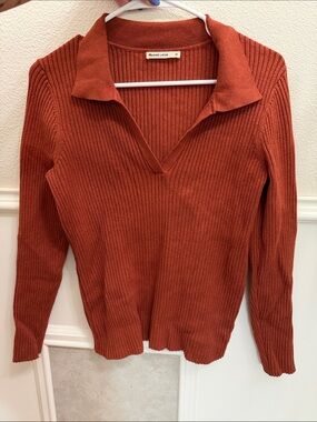 Marine Layer Fitted Polo Sweater